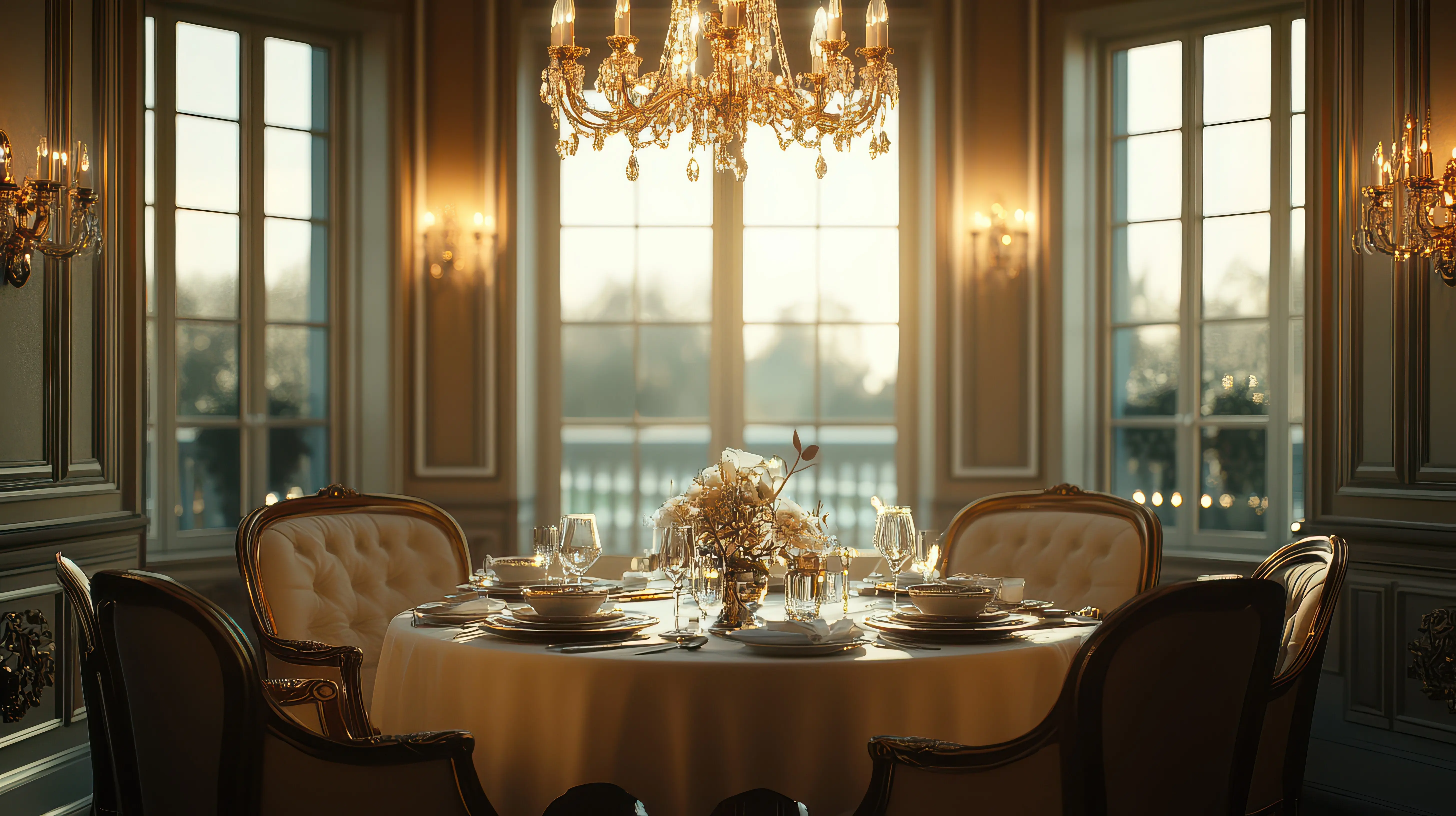 Stilvoller Esszimmertisch